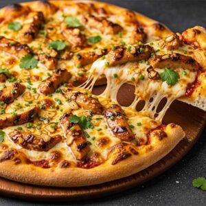 Honey Garlic Chicken Pizza