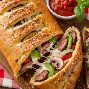 Steak strombolis