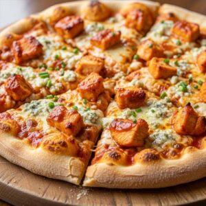 Buffalo chicken pizza